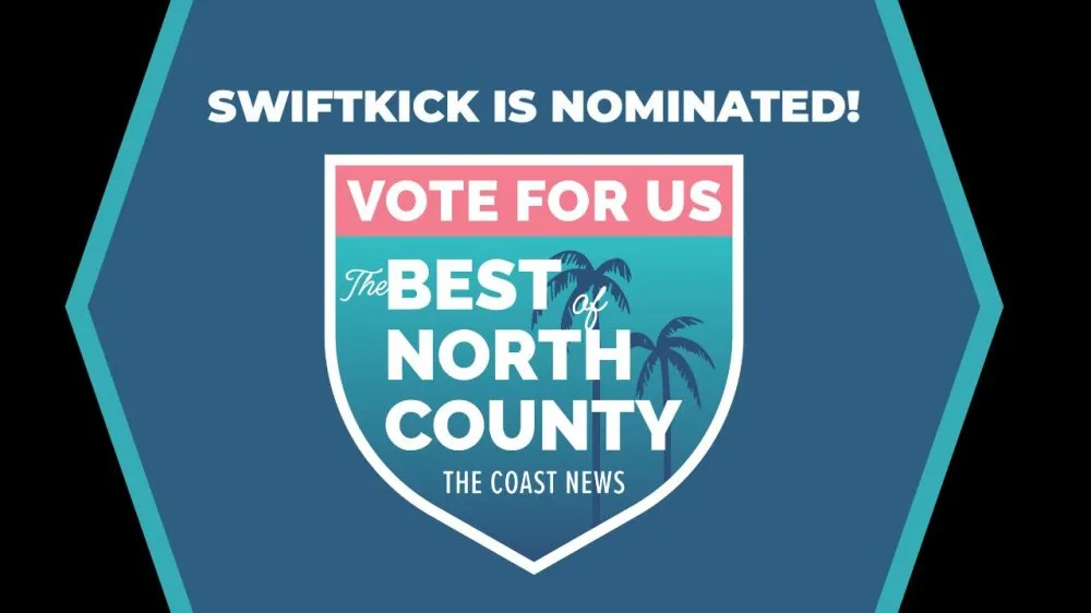 SwiftKick Nominated for Best of North County | Vote Now